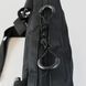Сумка через плече 25&times;20&times;5,5 см Cordura 600D з VELCRO-панеллю, 5 кишень, чорна TBG-331710 фото 5
