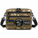 Сумка через плече 25&times;20&times;5,5 см Cordura 600D з VELCRO-панеллю, 5 кишень, мультикам TBG-331710 фото
